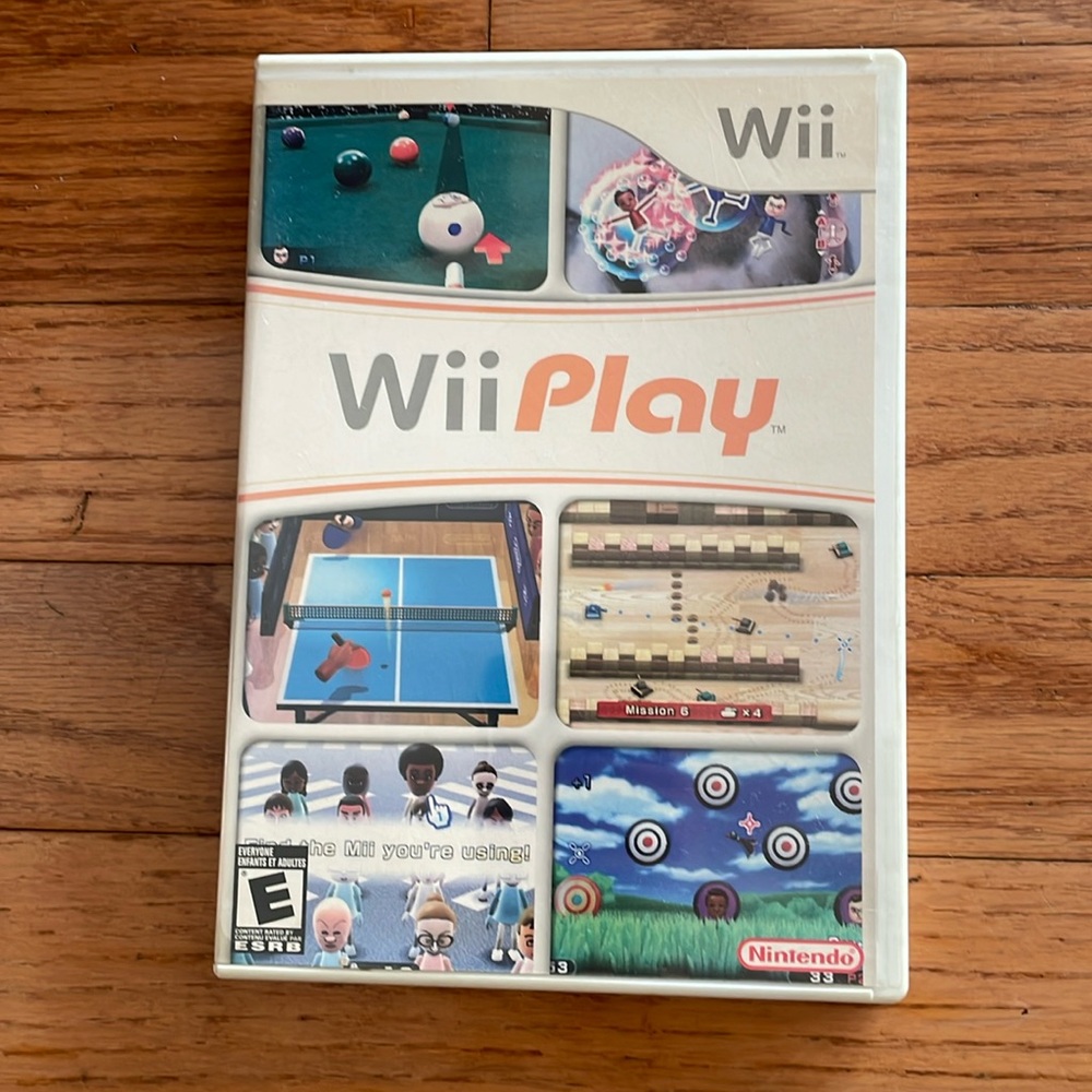 Wii Play includes 9 fun games!